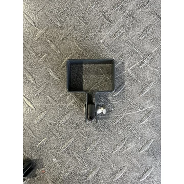 Oszlop bilincs 60x40mm antracit végoszlophoz