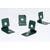 Zöld rögzítő L CLIPS önmetsző csavarral